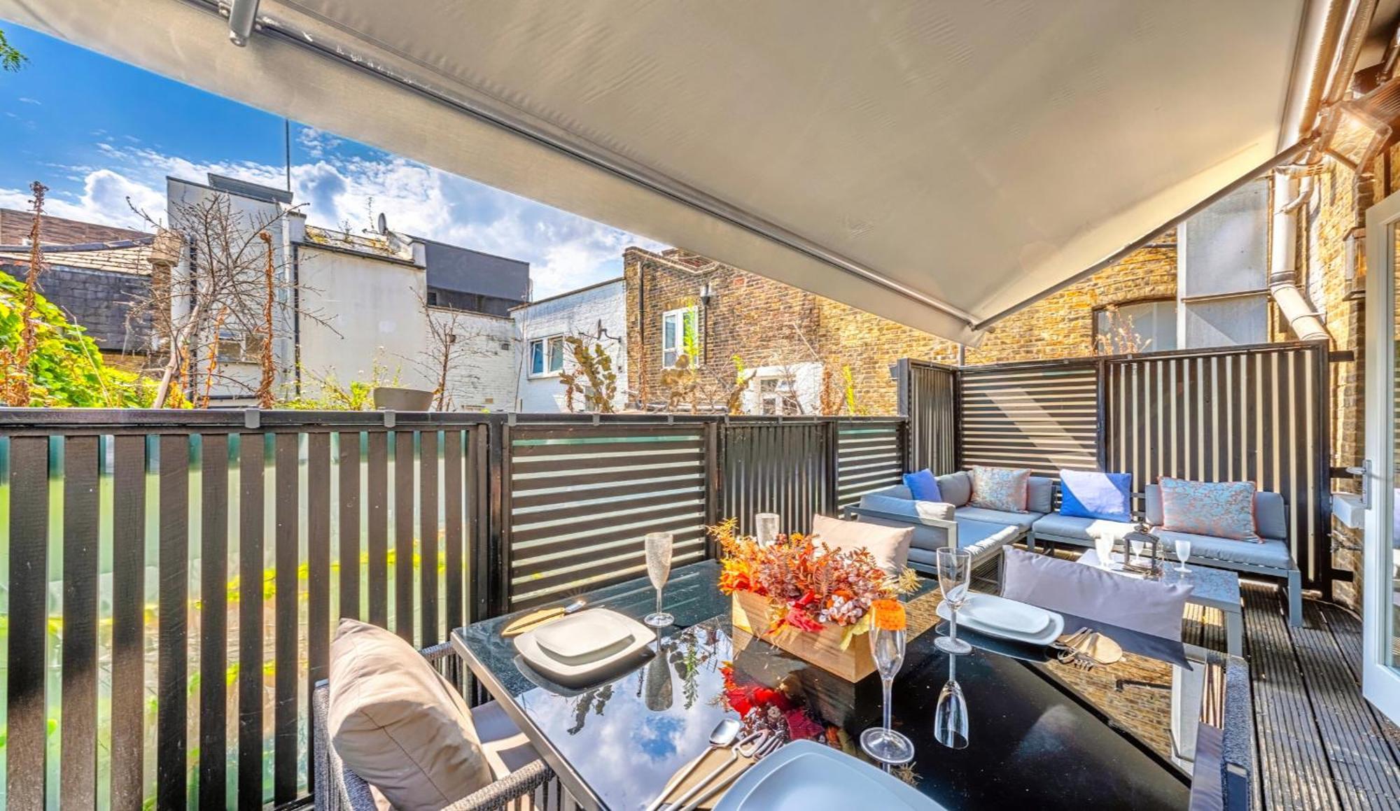 Ferienwohnung Designer Victorian Flat With Large Terrace London Exterior foto