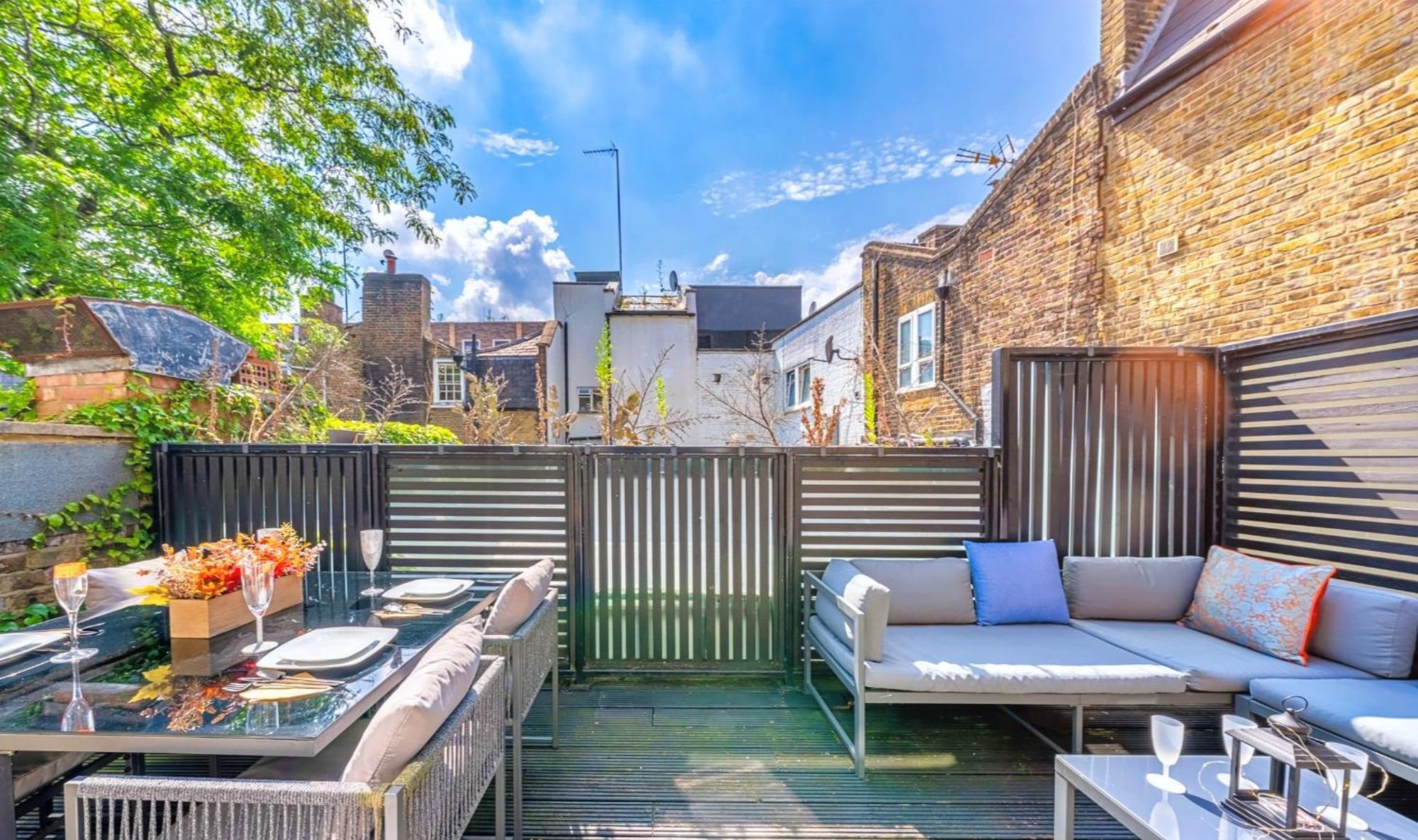 Ferienwohnung Designer Victorian Flat With Large Terrace London Exterior foto