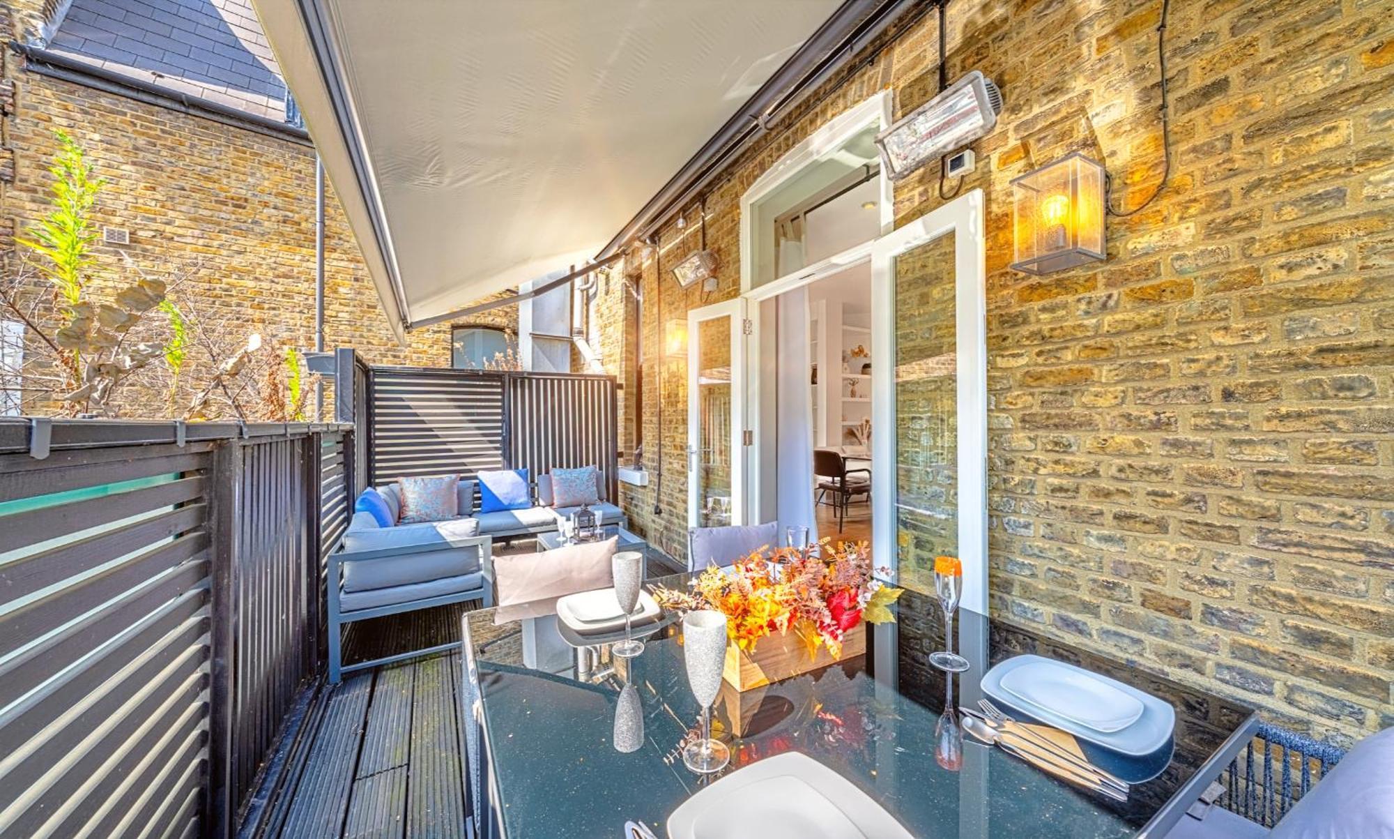 Ferienwohnung Designer Victorian Flat With Large Terrace London Exterior foto
