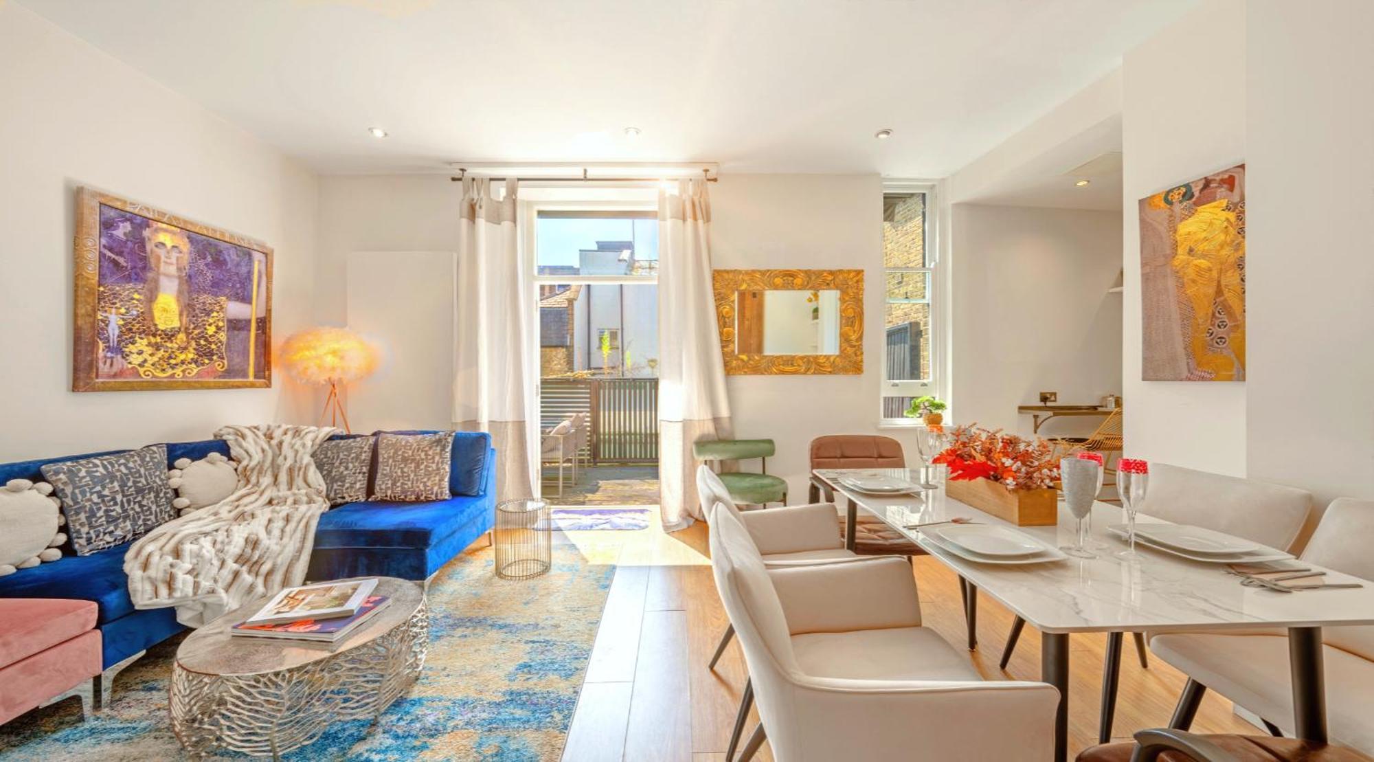 Ferienwohnung Designer Victorian Flat With Large Terrace London Exterior foto