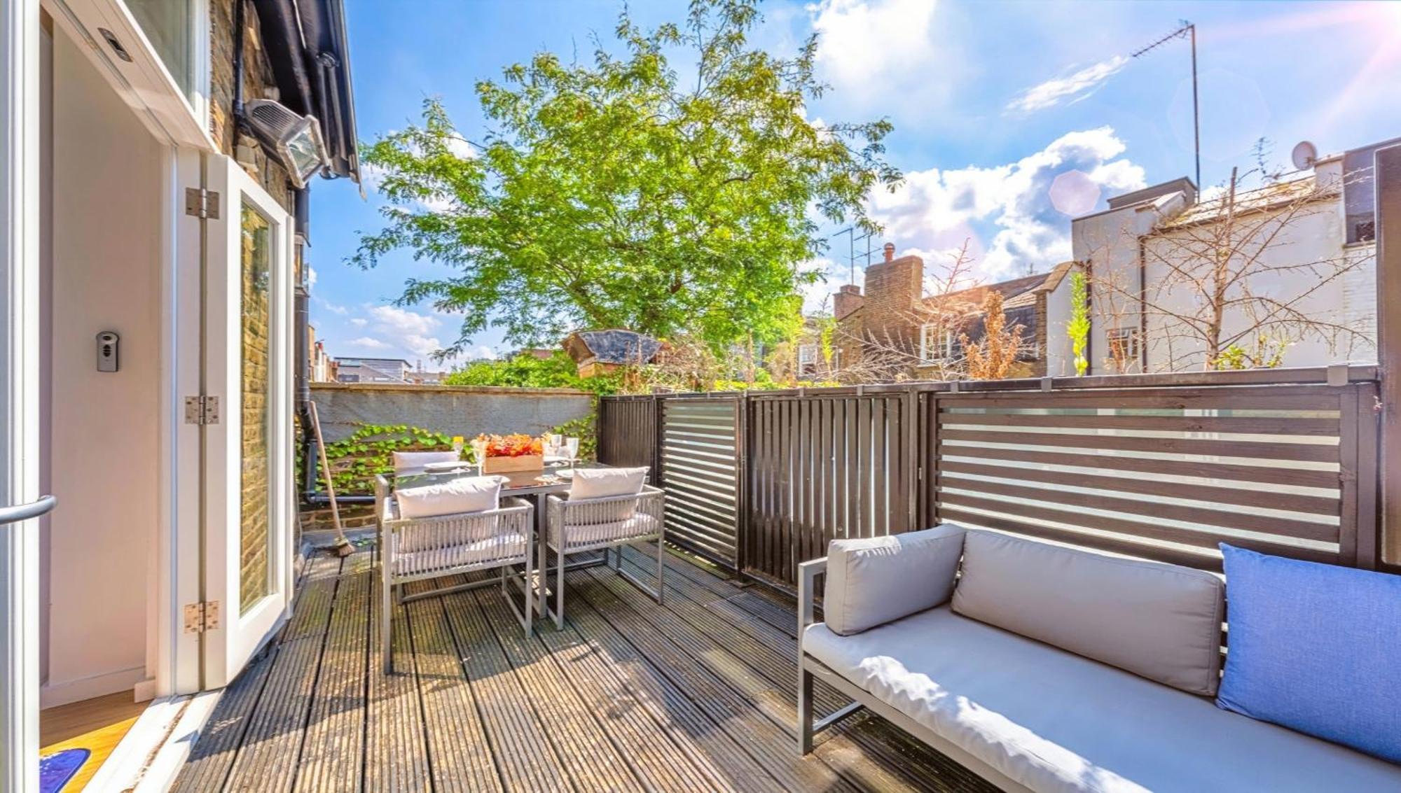 Ferienwohnung Designer Victorian Flat With Large Terrace London Exterior foto