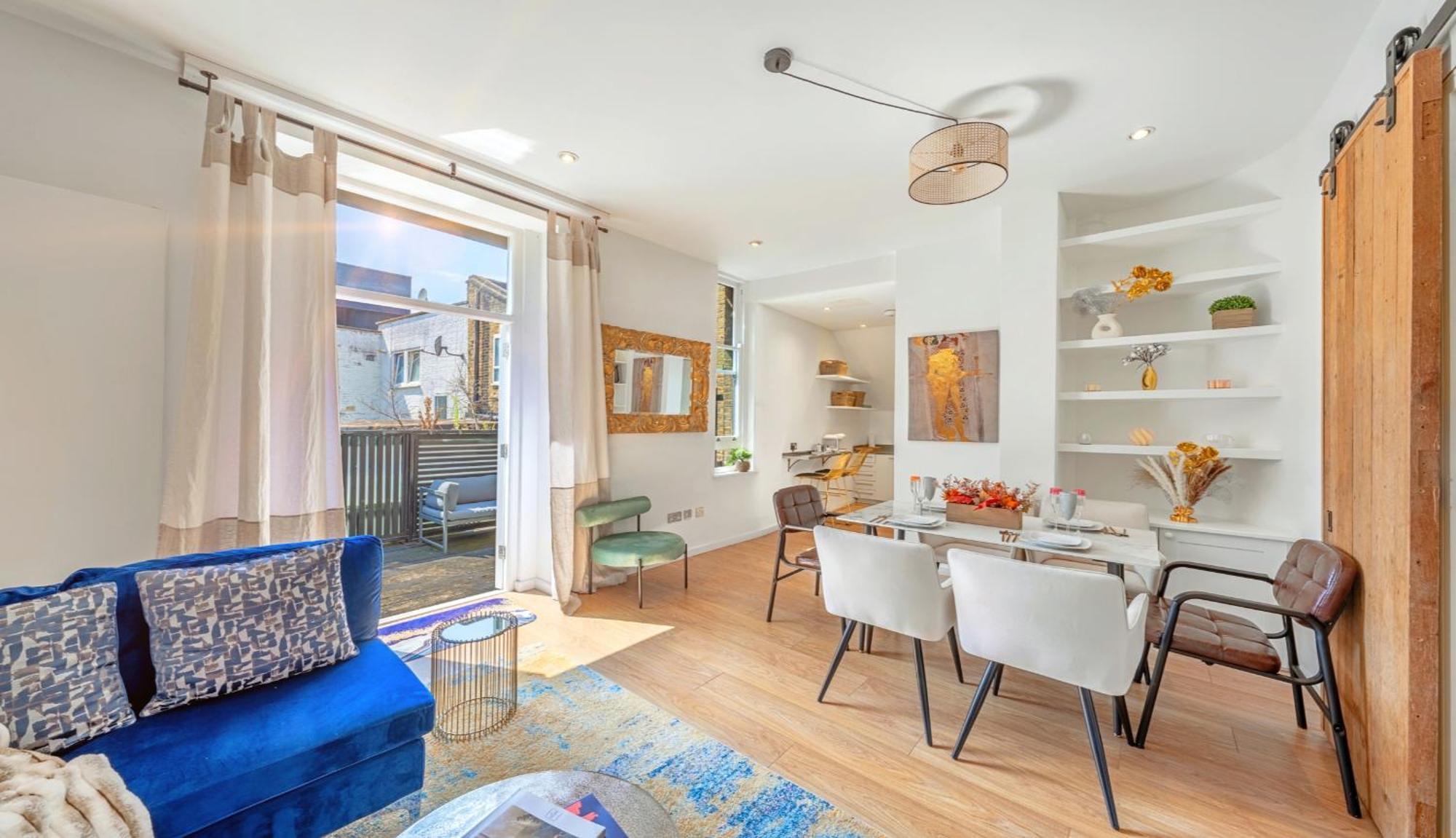Ferienwohnung Designer Victorian Flat With Large Terrace London Exterior foto